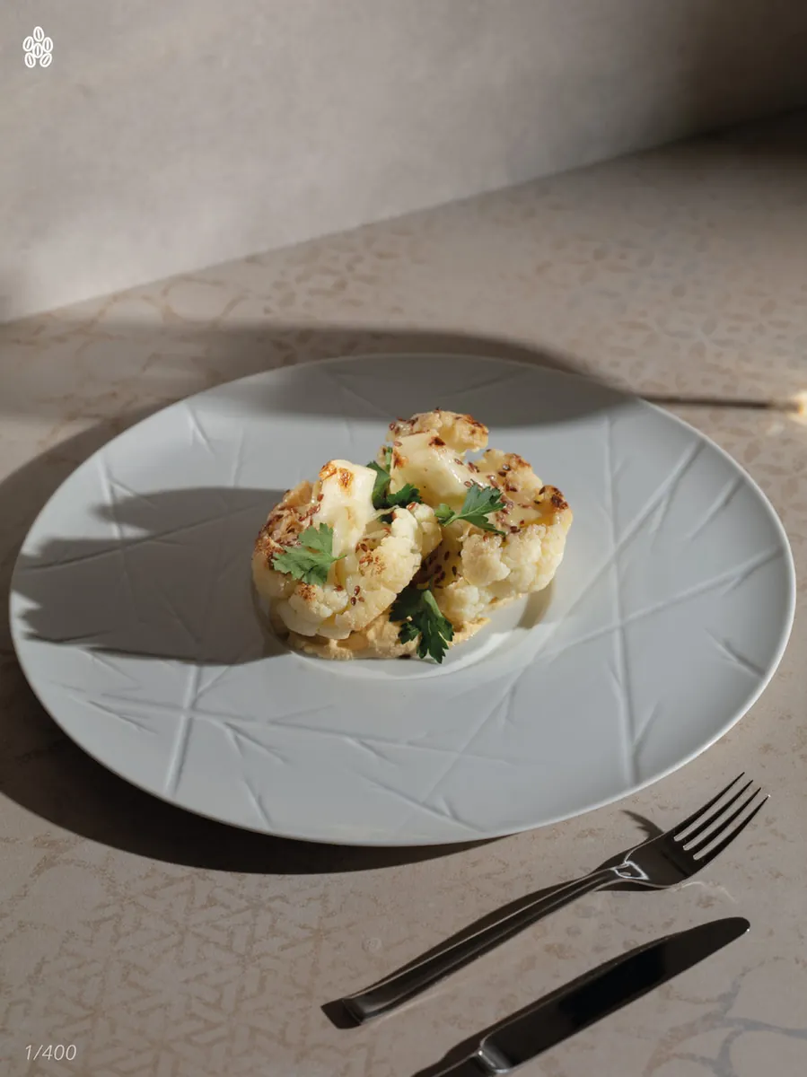 Cauliflower with Tahini