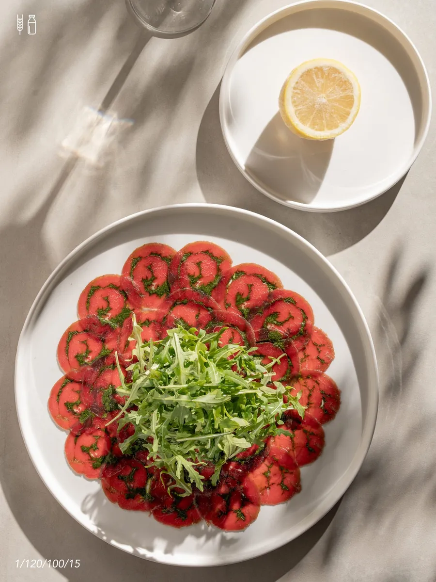 Beef Carpaccio Basil / Truffle