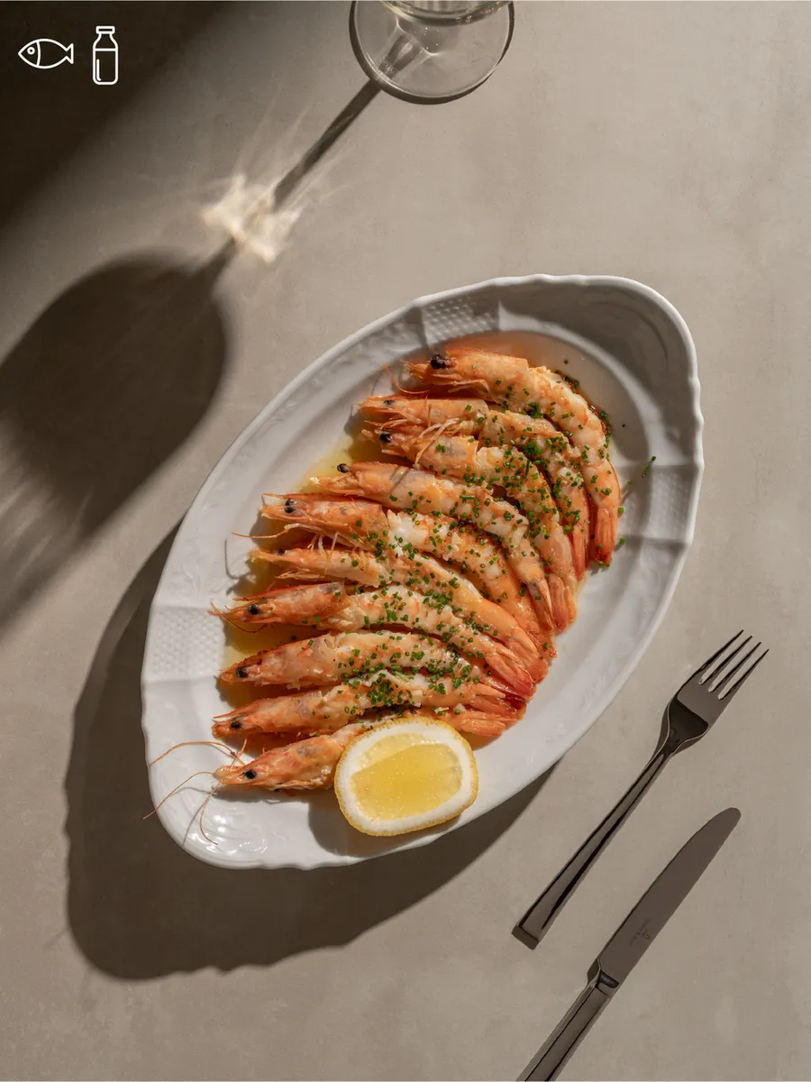 Shrimps in Sauce