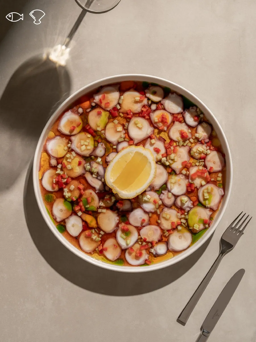 Octopus Carpaccio
