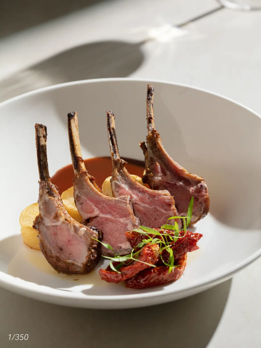 Bone-in lamb chop