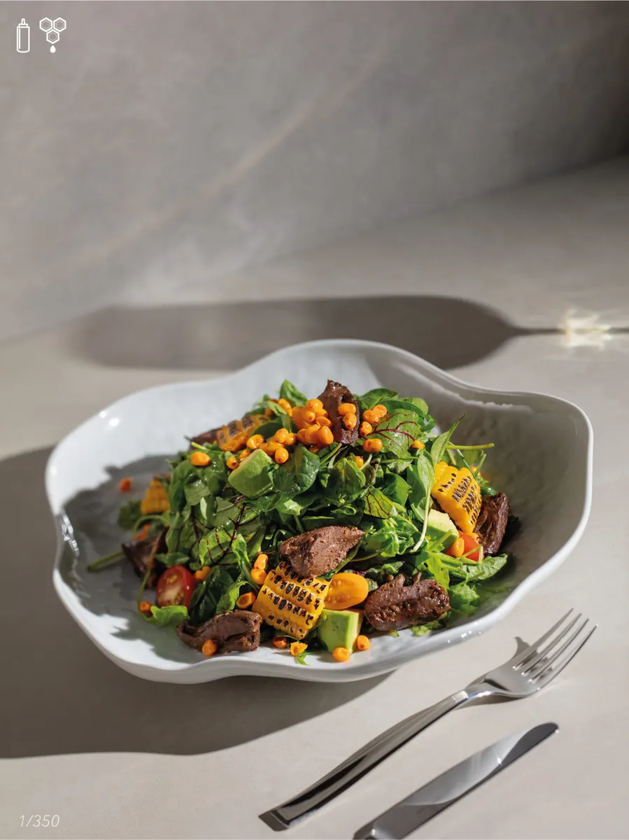 Salad with Goose Hearts